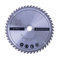 Scheppach-Kunststoffsägeblatt mit 305 mm Durchmesser, 30 mm Breite und 2,8 mm Dicke, max. 7000 U/min