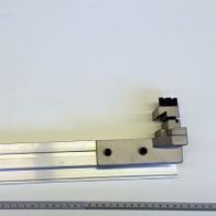 Scheppach-Längsanschlag mit Führungsschiene und Positionierhilfe