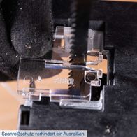 Der Spanreißschutz verhindert ein Ausreißen beim Sägen und sorgt für präzise Schnitte.
