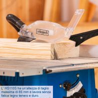 Scheppach Tischkreissäge HS110S mit maximaler Schnitttiefe von 85 mm für präzise Schnitte