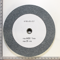 Scheppach Schleifscheibe mit Maßen Ø 150 x 20 x 12,7 mm, max. 4450 U/min und 35 m/s