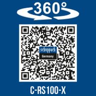 360°-Drehbare Akku-Säbelsäge mit QR-Code für Scheppach C-RS100-X