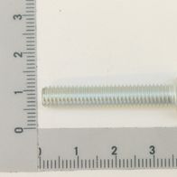 Sechskantschraube mit Gewinde M6 über 35 mm Länge, verzinkt