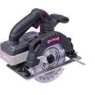 Akku-Handkreissäge GO-HKS165BL gomag, Ansicht von vorne rechts.