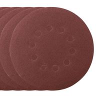 Rundes Schleifpapier-Satz (10 Stück) mit Löchern für Schleifscheibenhalterung
