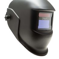 Schweißhelm AWH380 von Scheppach, seitliche Ansicht.