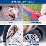 Universal einsetzbare Werkzeuge für Luftmatratzen, Fahrradreifen und Autoreifen – Kompressor für verschiedene Anwendungen