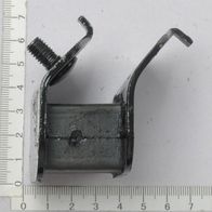 Vibrationsdämpfer von Scheppach, Ansicht von oben. Der Dämpfer hat eine Länge von ca. 5 cm und eine Breite von ca. 3 cm.