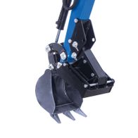 Scheppach-Arm mit Schaufel- und Greifwerkzeug für Baumaschinen