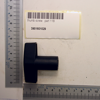 Flügelschraube, Teil 118, Artikelnummer 3901601029, von vorne fotografiert.