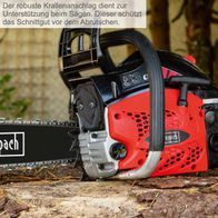 Robuster Krallenanschlag für stabilen Sägebetrieb und Schutz des Schnittguts beim Abrutschen