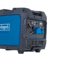 Scheppach-Inverter-Benzin-Stromerzeuger SG7000i, mobil mit Lenkvorrichtung