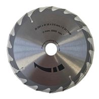 Scheppach-Kreissägeblatt mit Maßen Ø 205 x 30 x 2,6 mm, Z20, max. 6000 U/min