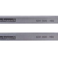 HS-Hobelmesser 320 x 17,5 x 2,9 mm von Scheppach, Artikelnummer 6241 3500. Das Hobelmesser ist von oben gezeigt.