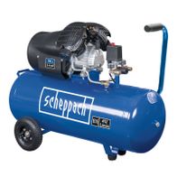 Scheppach Kompressor mit 100-Liter-Tank und 3 HP Leistung, 412 Liter/min Flussrate
