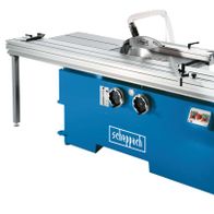 Formatkreissäge Forsa 9.0 von Scheppach, seitliche Ansicht.