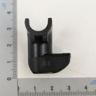 Scheppach-Achslageraufnahme, Kunststoffteil, linksseitig, Detailansicht