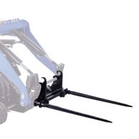 Scheppach-Ballenspieß (Bale Spear) mit Arbeitsgerät