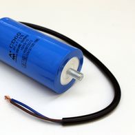 Elektrolytkondensator mit Markierung für 200 µF/250V, 50/60 Hz