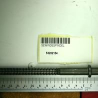 Gewindespindel RD 16x150 von Scheppach, Artikelnummer 53202154, gezeigt von der Seite.