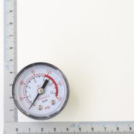 Scheppach-Manometer mit Skala für Druckmessung (bis 180 bar) – 8-Bar-Modell