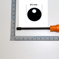 Scheppach-Schraubendreher mit 5 mm-Innenbohrung für Vergasereinstellung