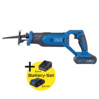 Scheppach-Werkzeugset mit Akkubohrer und Batterie-Set (2,4 Ah und 2,0 Ah)
