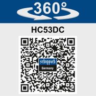 Kompressor HC53DC mit 360°-Drehfunktion für optimale Anbindung – Scheppach-Gerät für professionelle Anwendungen