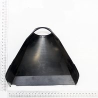 Abdeckung von Scheppach, gezeigt von der Seite auf weißem Hintergrund.