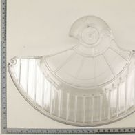 Scheppach-Sägeblattschutz mit integriertem Messstreifen für präzise Maßeinmessung