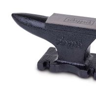 Schmiedeamboss GEA4500 scheppach black, Ansicht von der Seite.