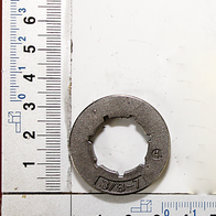 Scheppach-Kettenrad mit Loch für Befestigung, Teil der Kettenrad-Serie 3/8"-7