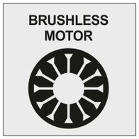 Der Scheppach Mähroboter RRMA300 verfügt über einen bürstenlosen Motor für effizientes und wartungsarmes Mähen.