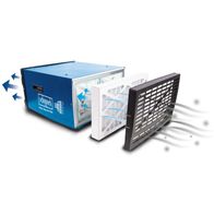 Heavy-Duty Luftfilter mit Filterelement und Luftstromvisualisierung für Scheppach HDA-14