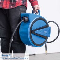 Handgriff für einfachplet Transport der pneumatischen Schlauchtrommel AHR15