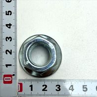 Selbstsichernde Flanschmutter M16x2.0 mit integriertem Maßstab für Messung