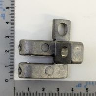 Führungsgehäuse unten, Ansicht von oben, mit Messskala zum Größenvergleich.