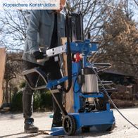 Holzspalter mit Kippsicherungsmechanismus für präzise Arbeitsposition, Arbeitsplatte für Meterholzspalter