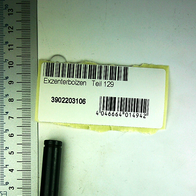 Exzenterbolzen Teil 129 mit Artikelnummer 3902203106. Der Bolzen wird von links gezeigt.