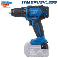 Scheppach Akku-Bohrschrauber mit Brushless-Technologie, 25 Nm Drehmomentstufe, LED-Beleuchtung, 4,0 Ah Akku
