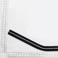 Ein Schalthebel mit geradem Griff und gebogenem Ende, dargestellt von der Seite.