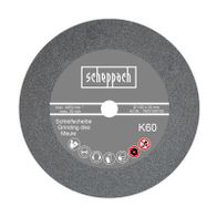 Scheppach Schleifscheibe K60 mit technischen Daten: 150 x 20 mm, max. 4450/min und 35 m/s