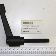 KLEMMHEBEL VERST. M. SCHRAUBE von Scheppach, Artikelnummer 05006258, Ansicht von der Seite.