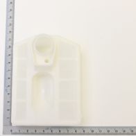 Luftfilter 83x110x34 von Scheppach, Ansicht von vorne.