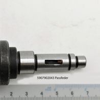 Scheppach-Welle mit Passfederaufnahme, Teil eines Motorwellen-Sets