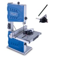 Scheppach-Bandsäge mit Querschneidlehre, 230V, 550W, max. Durchlasshöhe 130 mm, 245 mm Breite