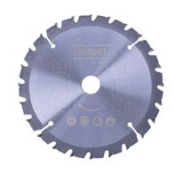 Scheppach HW Kreissägeblatt Ø 160 mm, Vorderansicht. Artikelnummer 3901802704.
