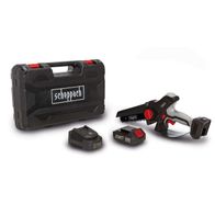 Scheppach cordless pruning saw kit with battery pack and carrying case for CBS260-20Li