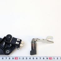 Bremsplatte mit Microschalter von Scheppach. Gezeigt von oben.