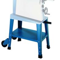 Untergestell mit Fahrvorrichtung kpl. von Scheppach, Basa 3.0v, seitliche Ansicht.